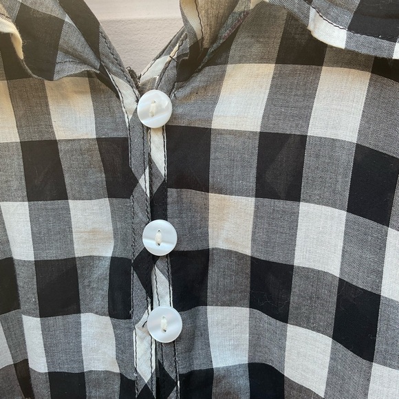 J Crew checked midi dress - Picture 4 of 5